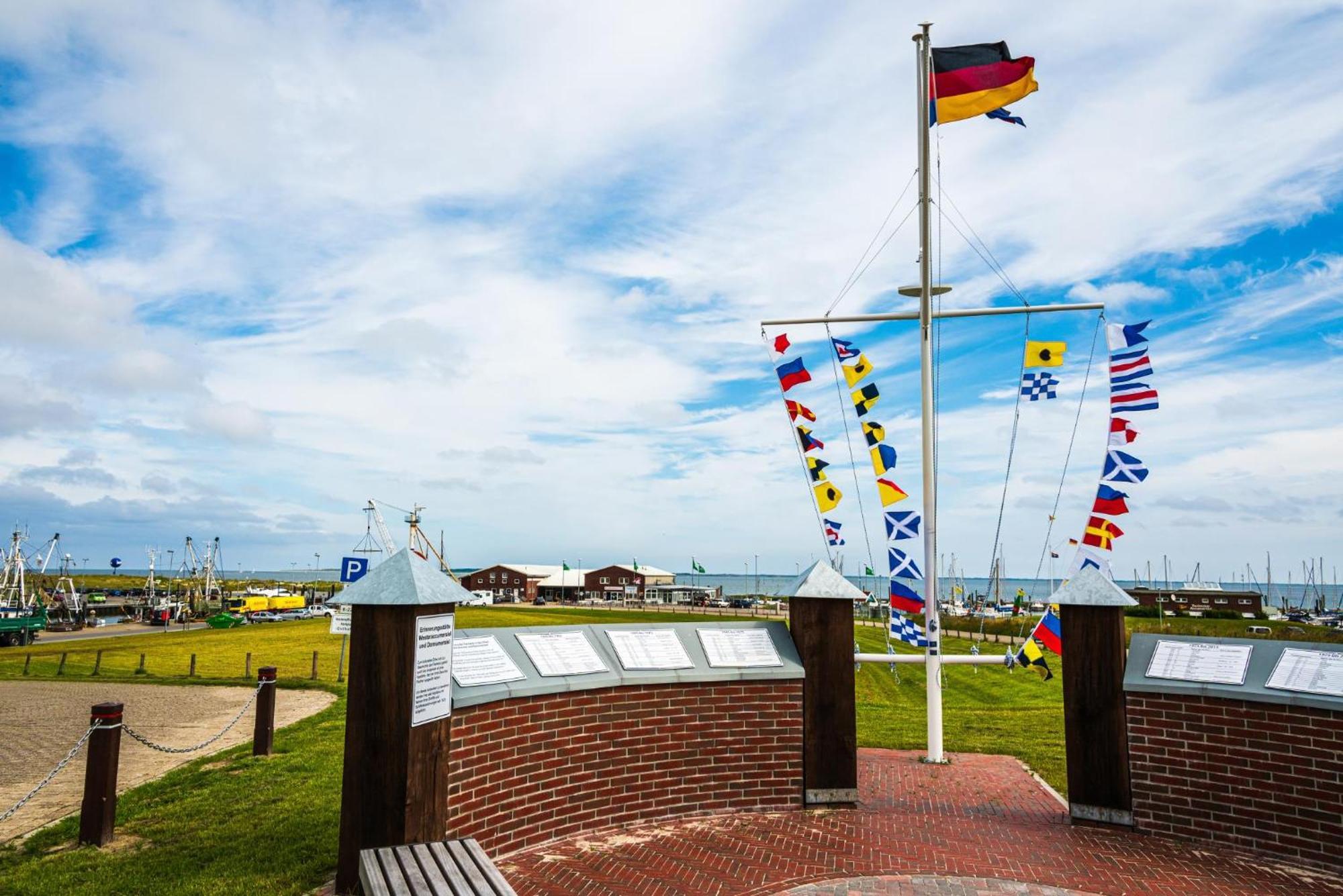Ferienhaus Hornhecht Dornumersiel Esterno foto