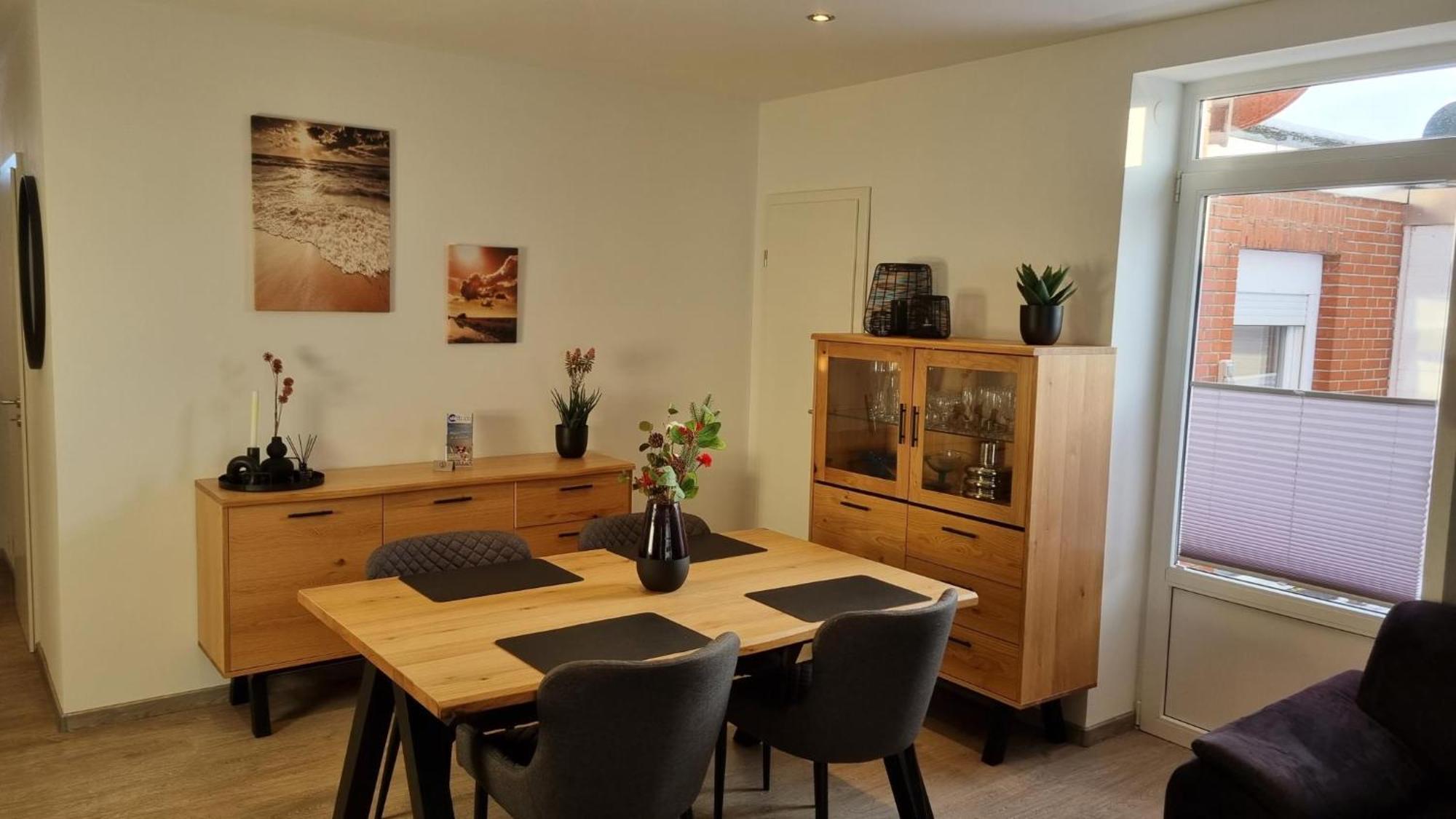 Ferienhaus Hornhecht Dornumersiel Esterno foto